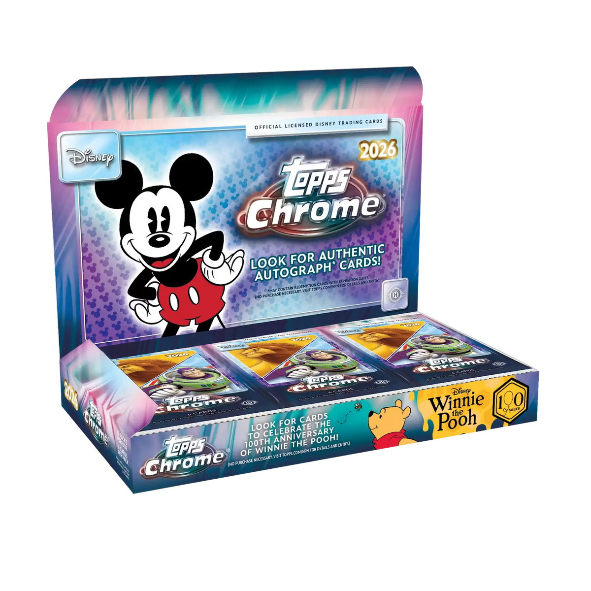 2026 Topps Chrome Disney — Hobby Box