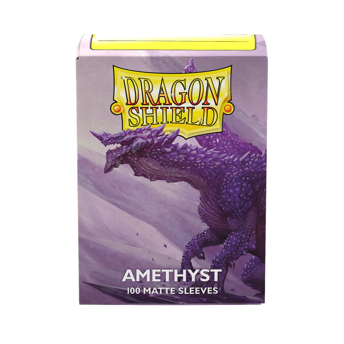 Dragon Shield Matte Sleeves — Amethyst ×100